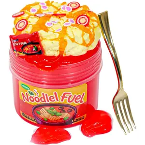 DIY Clay Instant Noodles Themed Slime(7oz) - Jelly Textured - Handmade - ASMR