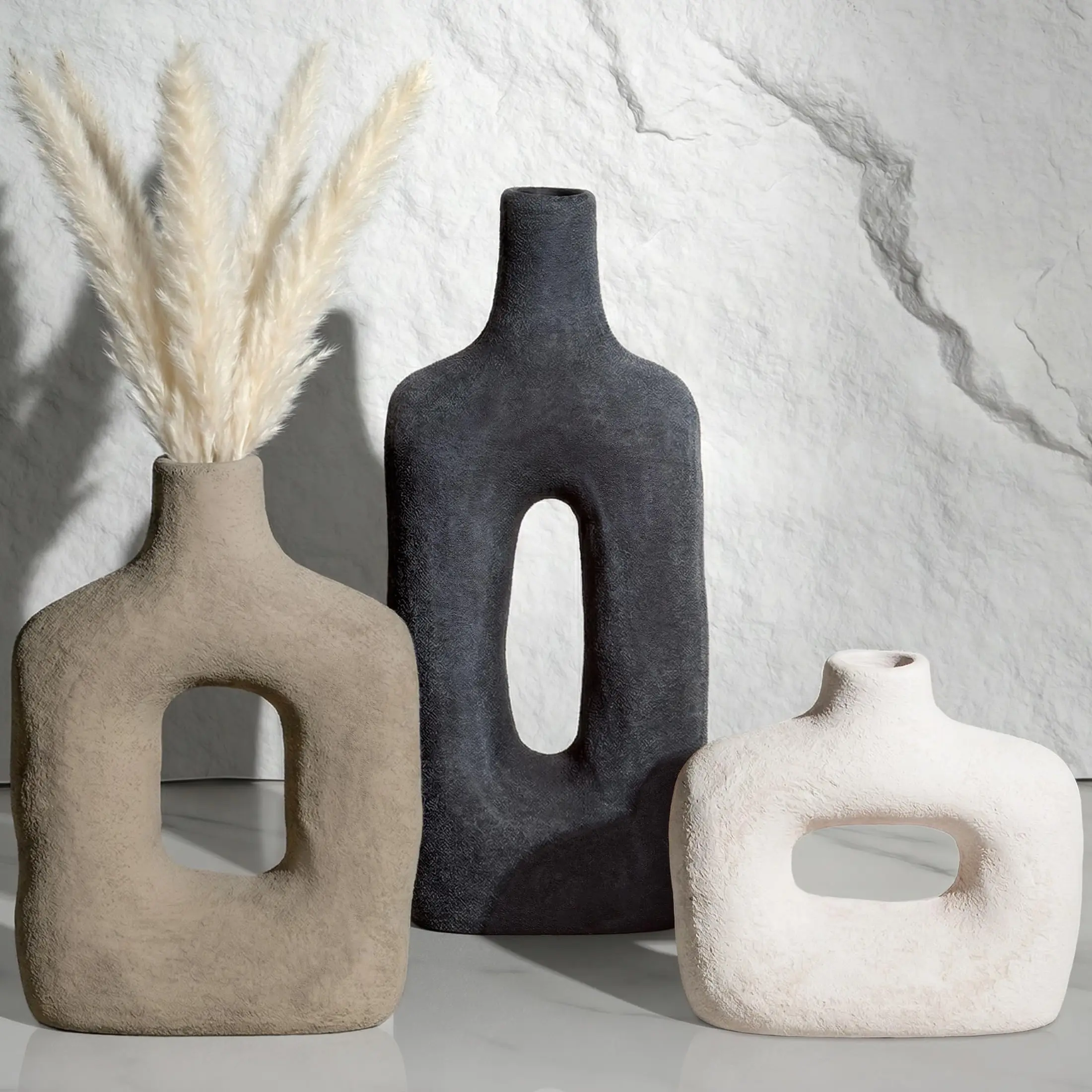 Antique Black Combo - Hollow Design