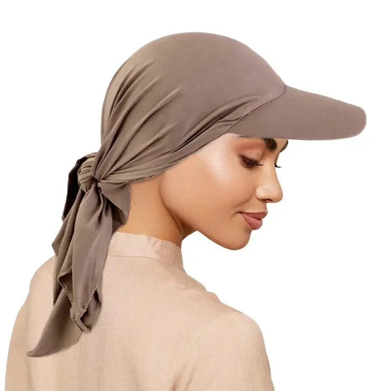 2025 New Instant Hijabs Hijab Cap for Women Bonnet Voile Muslim Sun Hats Scarf Wrap Baseball Caps Bandana Hijab Bonnet Turban