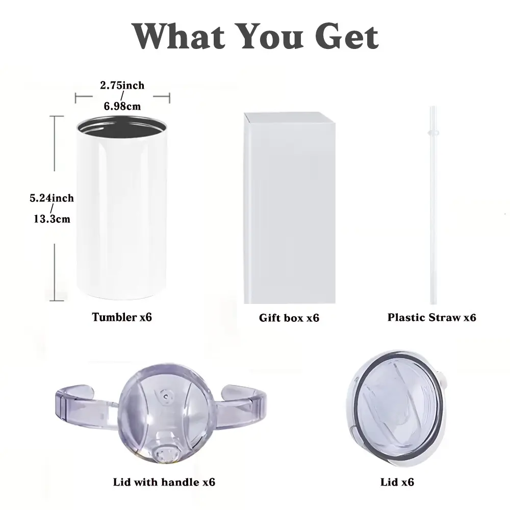 12 Oz Sublimation Sippy Cup 6 Pack 25 Pack, Kids Sublimation Sippy Tumblers flask , Stainless Steel Sublimation Todder Water Bottle Double Walled Insulated with Handle Drinkware Lid Straw