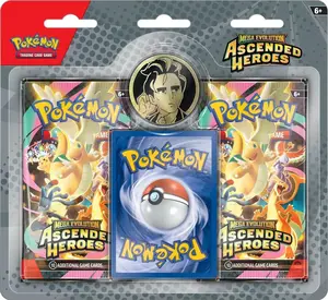Pokemon Ascended Heroes Collection - 2 Booster Packs