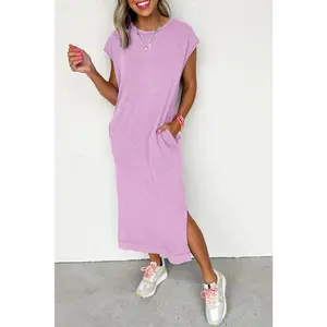 Mineral Wash Tee Shirt Dress
