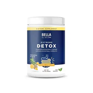 Bella All Natural Colon Support Powder Sweet Pineapple Flavor 400g for Gut Health Digestion Fiber Boost Bloating Relief Plant Based #HappyGut #DigestiveHealth #PineappleGoodness - Fitness, Healthcare