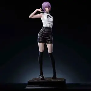 Chainsaw Man Reze PVC Figure Devil Series Figurine Model Detailed Sculpture Smooth Durable Construction Display Ready Anime Collectible