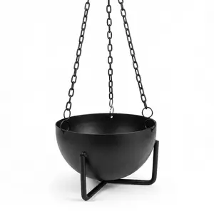 3 1/2" Hanging Iron Incense Burner – Versatile Ritual Tool for Resin, Powder &amp; Cone Incense