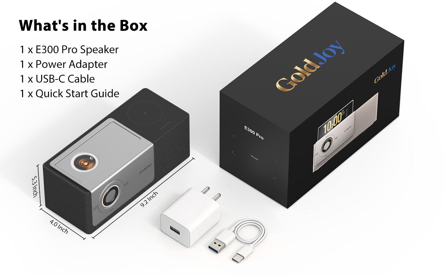 GoldJoy Flip-Up Display Screen Bluetooth Speaker, 7-in-1 Wireless Charging Station, Romantic Sunset Lamp, White Noise, Portable Bedside Speaker, Deep Bass Stereo Sound, Aesthetic Bedroom Decor, TikTok Home Gadget, Portable Outdoor Mini Bluetooth Speaker A