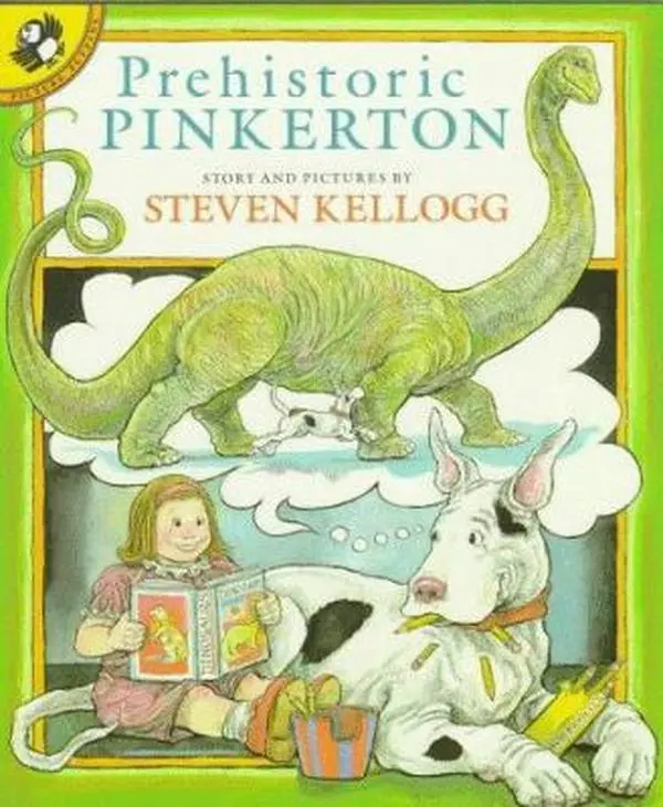 USED-Prehistoric Pinkerton (Pied Piper Paperbacks) by Steven Kellogg (Paperback)