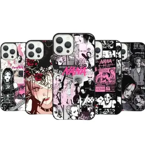NANA Anime Phone Case, Japanese Punk Style Compatible with iPhone 11, 12, 13, 14, 15, 16, 17 & Samsung S22 S23 S24 S25 – check our available sizes