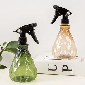 2Pcs Spray Bottles 500 ml/17 oz - Leak Proof, Adjustable Nozzle, Empty Spray Bottles For Cleaning Solutions, Plants, Hair Misting, Pet, Or Diy Spray Bottle (Brownish/Green) - Home Improvement.