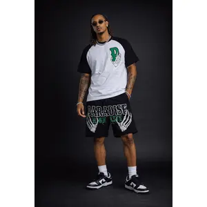 REBEL MINDS PARADISE HIGH LIFE NYLON SHORT SET
