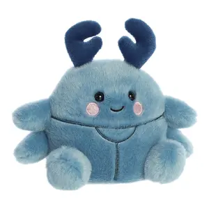 Aurora Palm Pals Agatha Beetle Plush Stuffed Animal — Soft Collectible Blue Beetle Toy with Bean Filling, Embroidered Face — Ages 0 and Up, 5.5 Inches