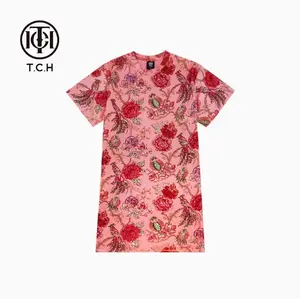 TCH—Light Luxury，Unisex Outfit, New Arrival Rhinestone Flower Pattern Dress