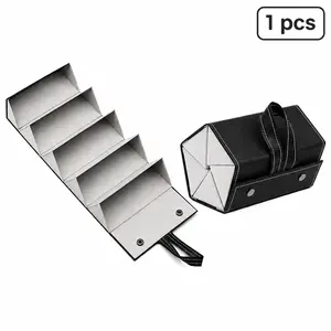 Multi-Compartment Glasses & Jewelry Organizer Box, Storage Case for Sunglasses, Rings, Earrings, Watches & Accessories