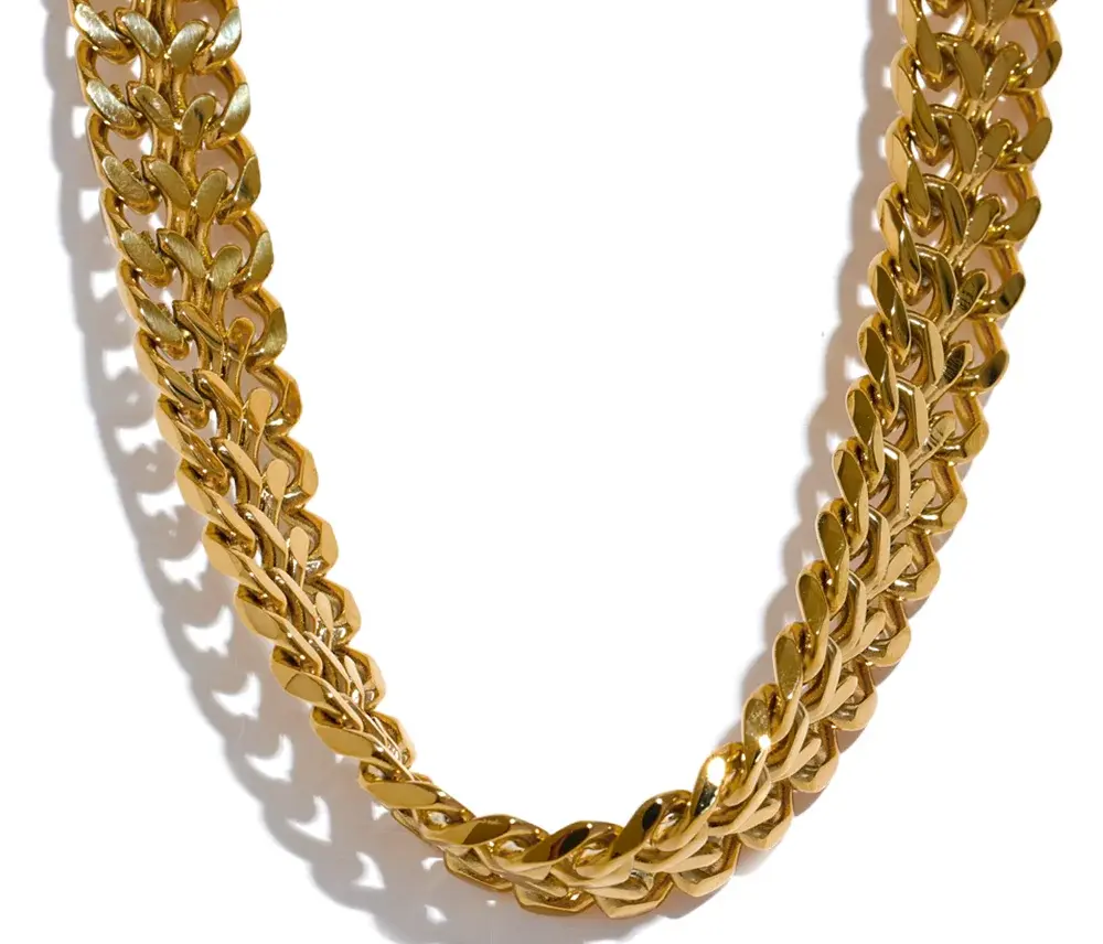 Chunky Gold Chain Necklace