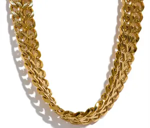 Chunky Gold Chain Necklace