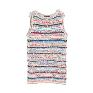 Pre-owned CHANEL Nylon Small Leather Goods Knit Dress