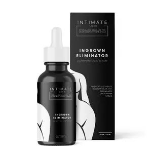 Intimate Luxe Ingrown Eliminator Serum | Ingrown Hair & Razor Bump Serum for Bikini Line, Underarms & Post-Shave Care | AHA + BHA Exfoliating Serum for Sensitive Skin