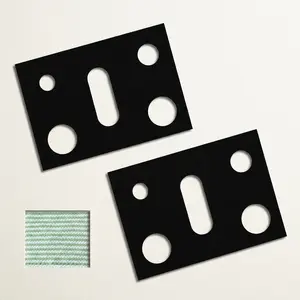 2 Pack Gas Stove Burner Covers with Cleaning Cloth – Heat Resistant Non Stick Stovetop Protector Mat, Reusable Glass Fiber Stove Top Cover for Easy Kitchen Cleaning