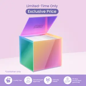 CLEAN SKIN CLUB Prism Box - XL Towel Storage Organizer CLEAN SKIN CLUB Prism Box - XL Towel Storage Organizer