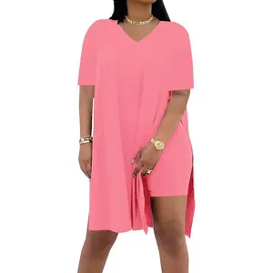 Plus Size Womens 2 Piece Outfits Tracksuits Short Sleeve Tunic Tops Shorts Sweatsuit Sets