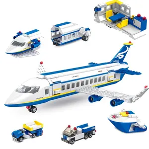 DIY Creative Building Block Airplane Toy | Assemble SkyBus Plane, Fun Vehicles & Interiors | Perfect for Kids & Adults | Endless Construction Fun!