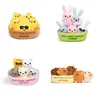 Emotional Support Pals - Animal Plushie Sets (Kitties, Capybaras, Bunnies & More), Includes 5 Plushies with Carrying Basket, Cute Gifts for All Ages by Relatable