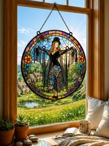 Fleetwood Mac Rumours Stevie Nicks Acrylic Suncatcher, Rhiannon Witch Coven Landslide Suncatcher