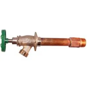 212 MAIN Frost-Free Weatherproof Arrowhead Brass Body Hydrant - 12 In., O-Ring Seal, Model 455-12BCLD (Boating & Water Sports Outdoor Use)