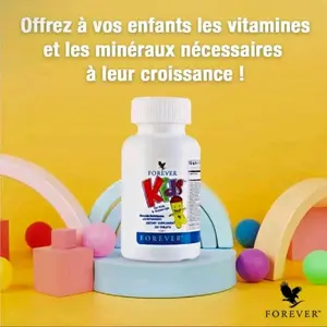 Forever Kids - Essential Vitamins & Minerals for Children's Growth - 120 Tablets