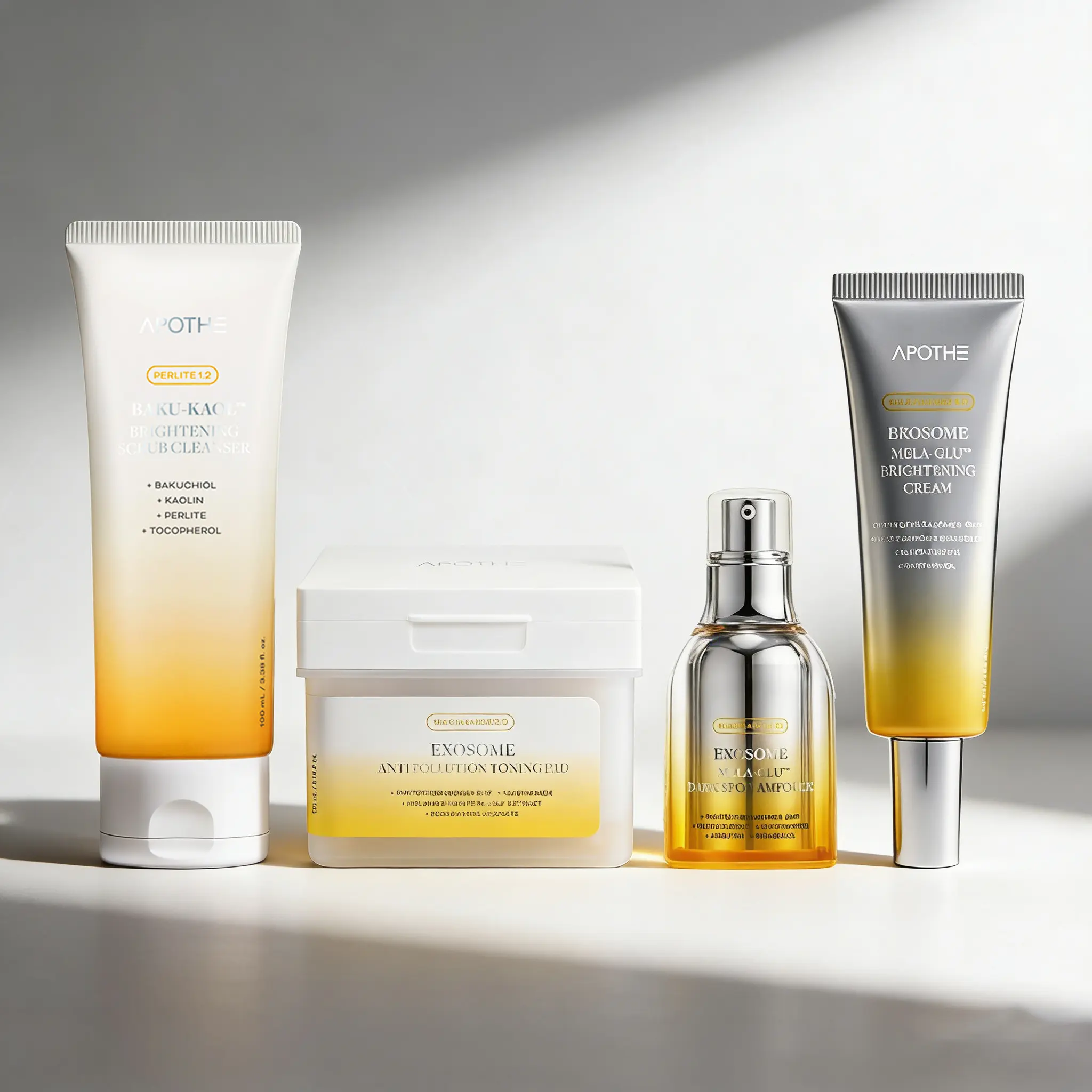 APOTHE Exosome Radiance Brightening 4-Step