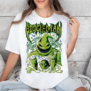 The Nightmare Before Christmas T-Shirt, Horor halloween T-shirt