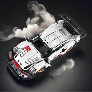 1299 Piece Classic Sports Car Building Block Model Set, Adult Collectible Toy, Perfect Gift for Boyfriend/wife, High-Tech Vehicle Design