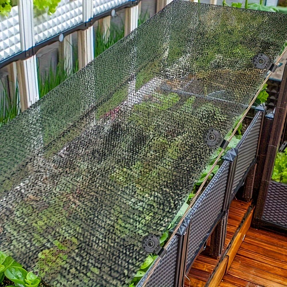 40 Pack Heavy Duty Awning Clips - Plastic Lock Grip Shade Cloth Fasteners, Windproof Greenhouse Tent Tarp Clips, Reusable Strong Grip for Outdoor Camping Netting