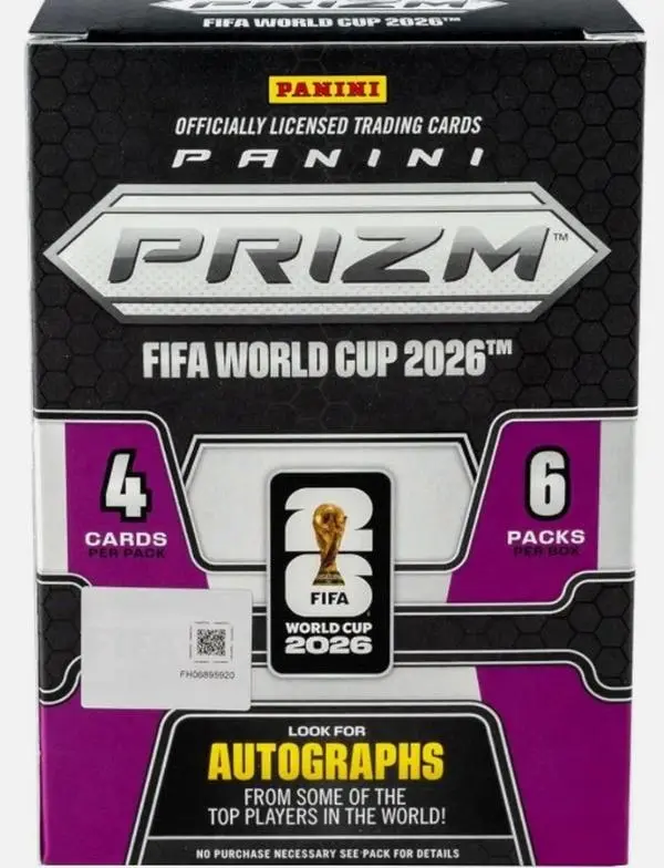 2026 PANINI PRIZM FIFA WORLD CUP SOCCER BOX BLASTER BOX