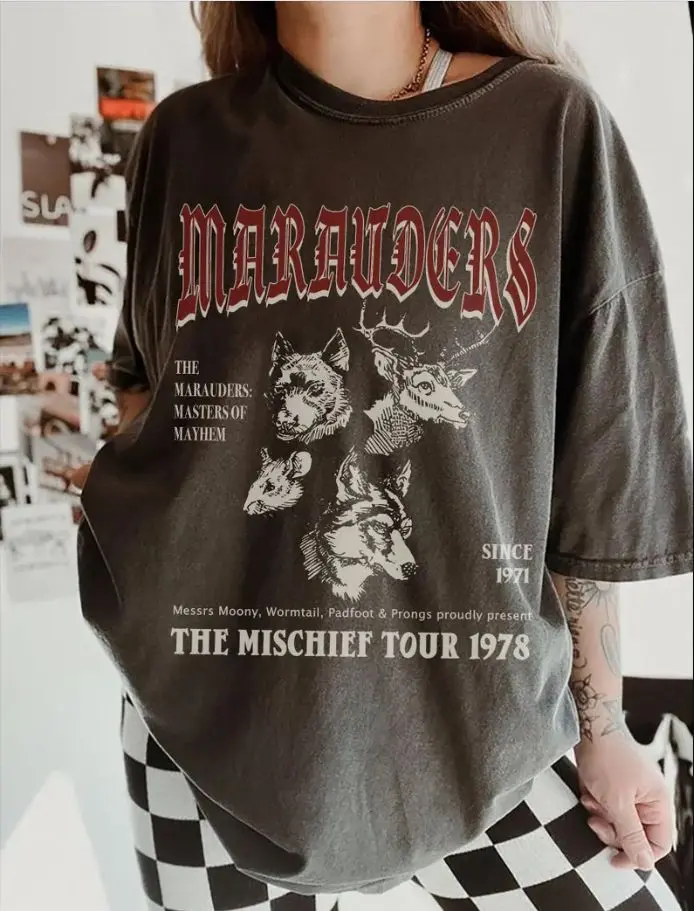 70s Wizards Marauders World Tour Comfort Colors/Gildan Tee, ATYD T-Shirt