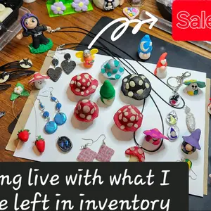 Live Pick figurines decor items from clay etc.