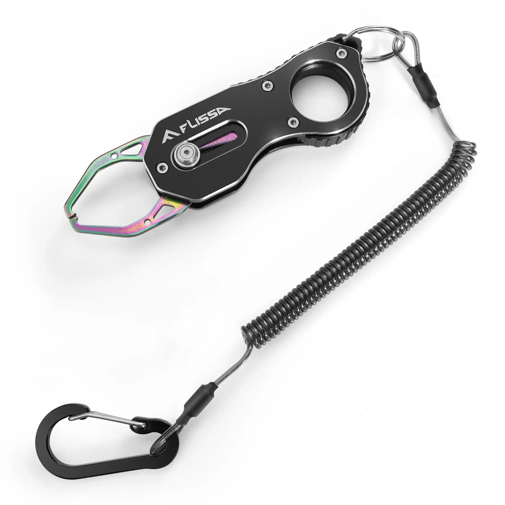 #fathersdaygift FLISSA Fish Gripper, Stainless Steel, Lightweight Fish Holder for Caught Fish