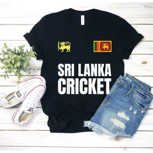 Sri Lanka Cricket 2024 Sri Lankan Cricket Jersey T Shirt Cotton Menswear