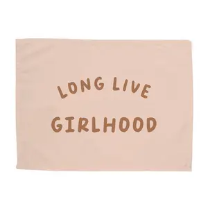 {Blush & Umber} Long Live Girlhood Banner