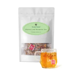 20 Bags Chicory & Gardenia Herbal Tea - Supports Blood Sugar, Digestion, Weight & Sleep, Natural Sugar-Free Blend, Vegan & Caffeine-Free (1)