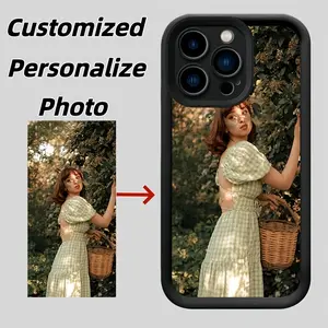 Phone case: DIY custom phone case—after placing an order, send photos to customer service. Compatible with iPhone 11/12/13/14/15 Plus/16 Pro Max/17 Air/Pro/Pro Max Apple series phones. Personalized customization for couples, photo printing for commemorati