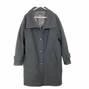 Talbots women's black wool coat size 2X #VN1953