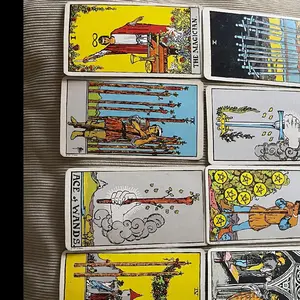 Mini Channeled Tarot Reading - 8 Cards from Rider-Waite Tarot with Symbolism and Guidance for Divination and Insight