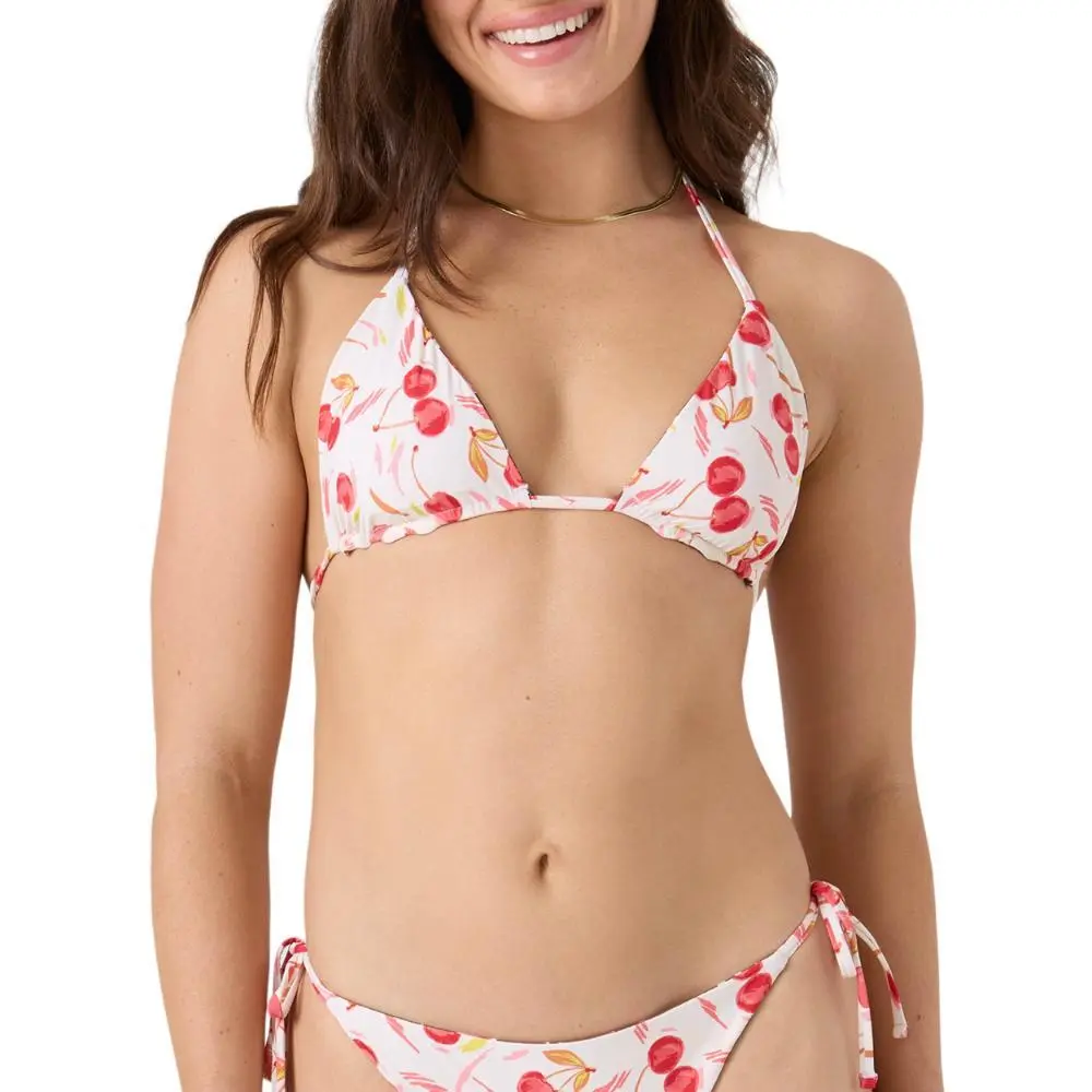 Roxy - Women's Cherry On Top Top Reversible Mini Triangle Bikini Top