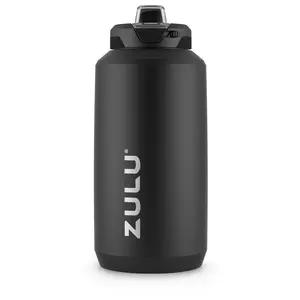 ZULU Goals Stainless Steel Half Gallon Water Bottle with Straw