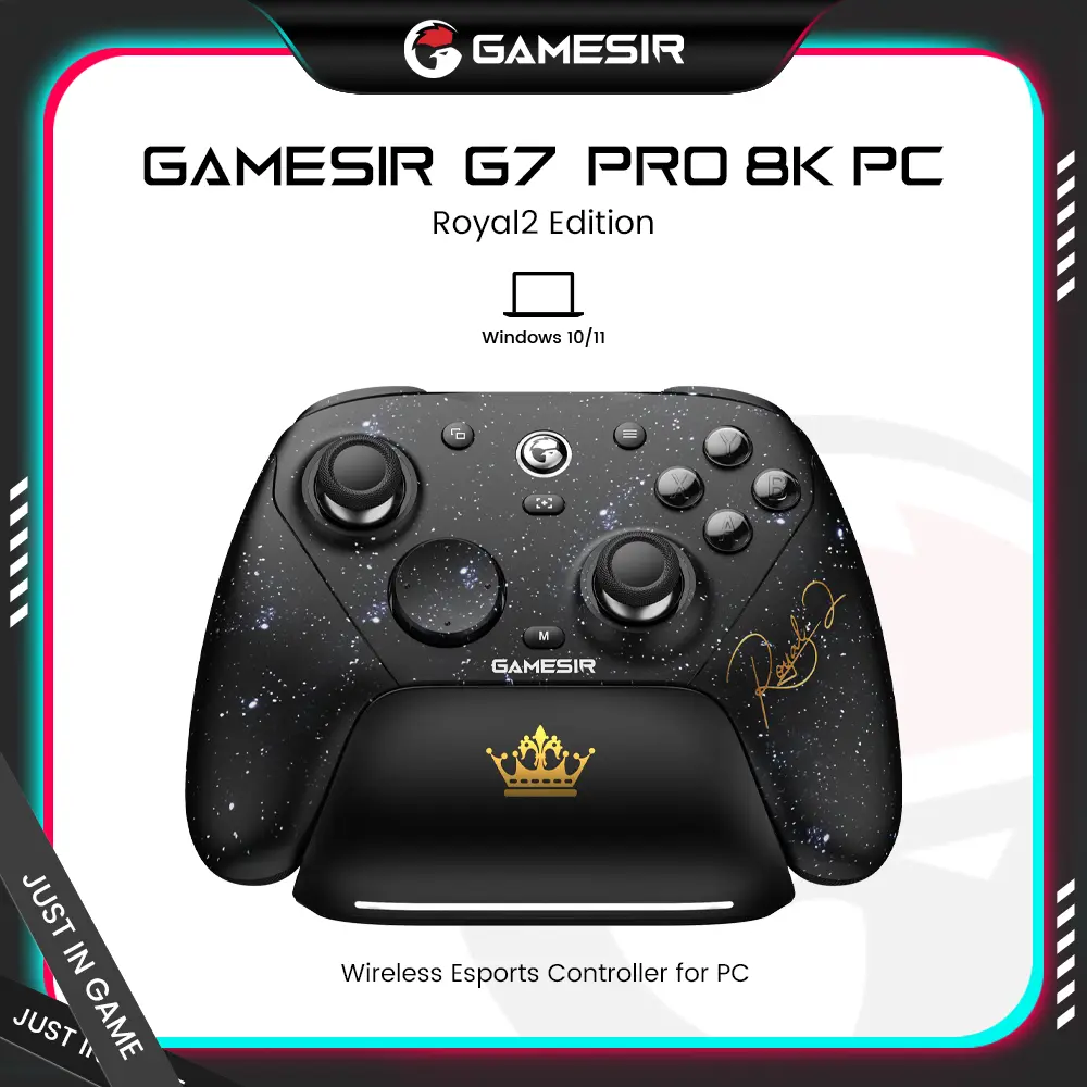 GameSir G7 Pro 8K PC Royal2 Edition(Not for XBOX) Wireless Esports Controller for PC