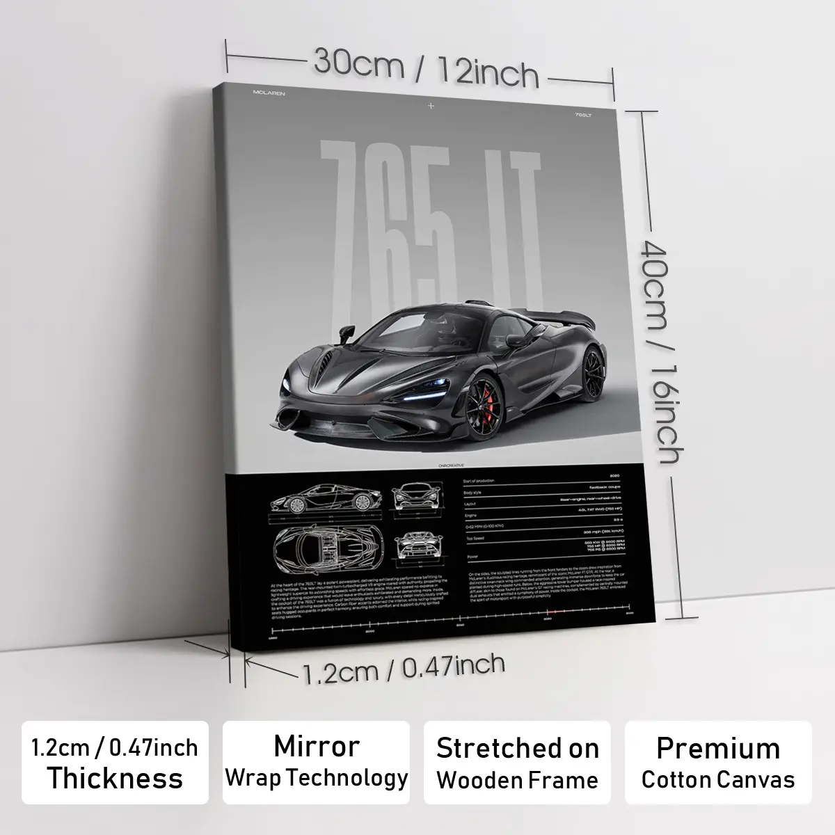 12X16inch(Framed)-I1