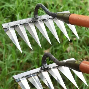 Heavy-Duty Steel Garden Rake Ultimate Tool for Your Gardening