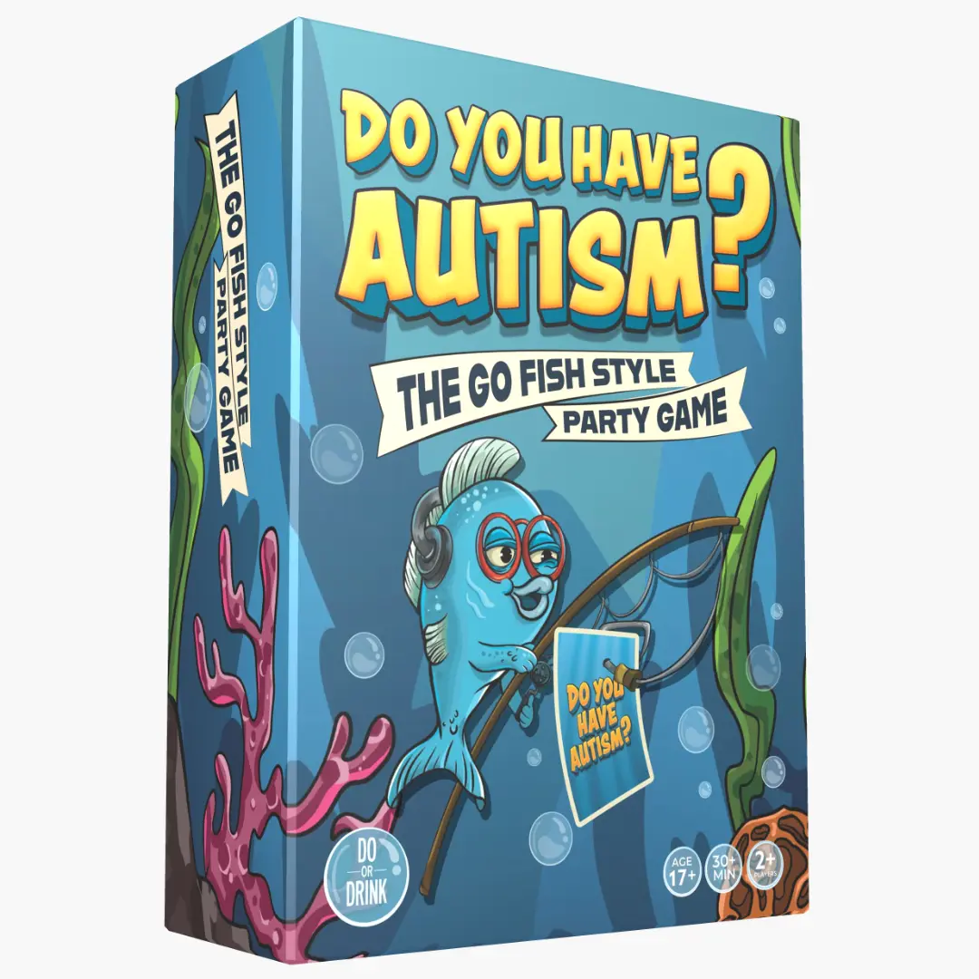 Do You Have Autism? – Funny Adult Go Fish Style Matching Card Game for Parties & Game Night 104 Cards