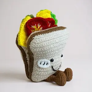 Crochet Stuffed Sandwich